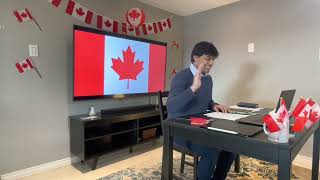 Canadian Citizenship Virtual Oath Taking Ceremony Feb 15 2023 [upl. by Yramanna]