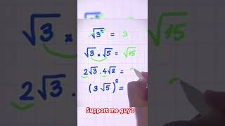 How to find root under multiplication value math maths mathproblem mathstricks youtubeshort [upl. by Natale136]