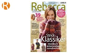 Knit Fashion für den Winter  Ein Blick in die RebeccaAusgabe 64 [upl. by Asirak]