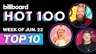 Billboard Hot 100 Top 10 Countdown For June 22 2024  Billboard News [upl. by Laughton513]