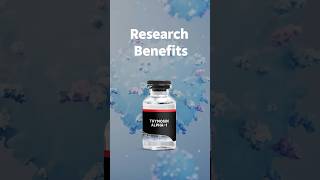 Research Benefits of Thymosin Alpha1 peptides fitness mens science ThymosinAlpha1 research [upl. by Seavey]