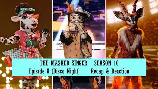 Masked Singer Season 10  Disco Night Recap amp Reaction [upl. by Simonsen]