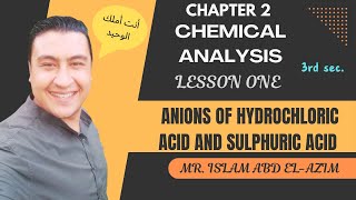 chapter 2 lesson 1 detection of anions hydrochloric acid and sulphuric acid [upl. by Savage]