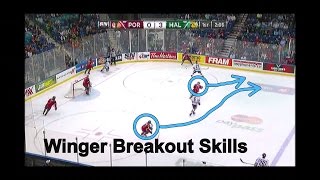 Winger Breakout Skills [upl. by Nwahsiek]