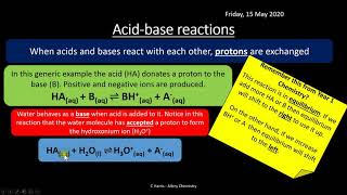 AQA 112 Acids and Bases REVISION [upl. by Yelloh]