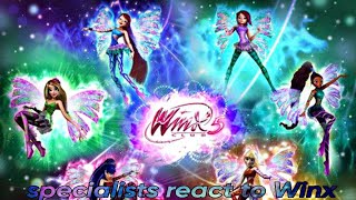 the specialists react to Winx transformation Sirenix  3D   Priya edit [upl. by Aw251]