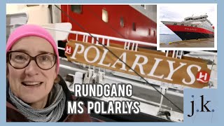 MS Polarlys  Schiffsrundgang  Full Ship Tour [upl. by Modestine]