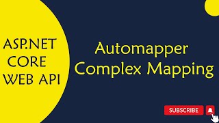 ASPNET Core WEB API  30Automapper Complex Mapping in ASPNET Core Web API in Telugu [upl. by Short900]