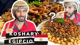 koshary egípcio😍 prático fácil e bem saboroso😋 como fazer culinária egípcia [upl. by Naquin]