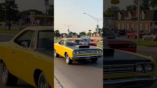 Plymouth Road Runner classic Car Drive By Woodward Dream Cruise 2024 [upl. by Uyerta43]