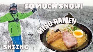 Skiing and Miso Ramen at Hokkaido Ski Resort NISEKO [upl. by Faina247]