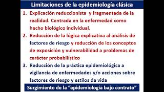 Conferencia dictada a ALAMES Bolivia en noviembre 2023 sobre epidemiología critica [upl. by Alimaj]