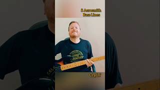 5 Aerosmith Bass Lines music rock bass viralvideo fyp aerosmith [upl. by Anircam]