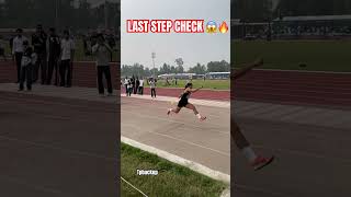 Triple jump girl Indian athlete motivation army sports upsc 100m trending armyforce shorts [upl. by Ronnica]