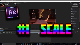 Tutorial After Effect Complete edits amv 1 Scale [upl. by Yetta]