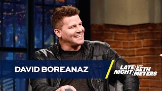 David Boreanaz Looks Back at 12 Seasons of Hair [upl. by Spanjian]