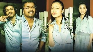 Vijay and Shruti Hassan Sing duet for Puli  Song  Hot Tamil Cinema News [upl. by Ecirtnom]