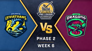 SMITE Pro League Phase 2 Week 6 Atlantis Leviathans Vs Jade Dragons [upl. by Goodwin]