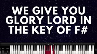 F SHARP WORSHIP SERIES PART 5 WE GIVE YOU GLORY LORDInstructor  Caleb [upl. by Besnard]