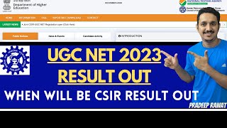 CSIR NET RESULT UPDATE 2024  UCG NET RESULT OUT  EXPECTED DATE CSIR NET RESULT  NTA NEW NOTICE [upl. by Edea]