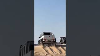 G class 6x6 AMG in desert [upl. by Ahsiaa]