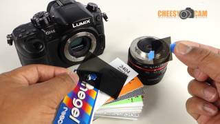 Hack Tip Adding ND Filter Gel on Rokinon Fisheye Lens to Block Light [upl. by Cordeelia]