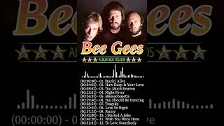 Bee Gees 🔰 Greatest Hits Full Album 💘 The Best Songs Of Bee Gees Playlist 60s 70s 80s Short 17 [upl. by Euqirne329]