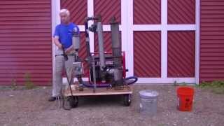 How to start a generator on wood gas [upl. by Eirotal]