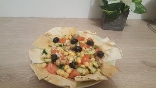 سلطة الحمص العراقية Salade de pois chiche [upl. by Ayalat95]