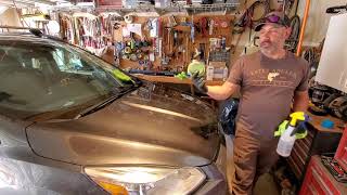 HOW TO REMOVE PAINT OVERSPRAY ON A VEHICLE Autobody Autobodytricks detail detailing [upl. by Atnauqahs441]