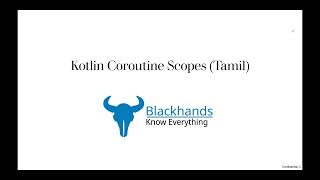 Kotlin coroutine scopes [upl. by Antonia699]