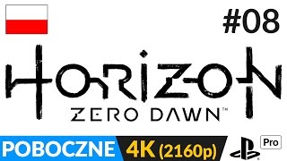 HORIZON ZERO DAWN PL 8 odc8 poboczne 🌍 Żyraf i bandyci  PS4 Pro 4K Ultra HD [upl. by Kindig614]