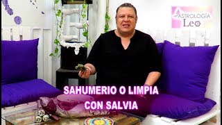 Como hacer un Sahumerio o Limpia de tu casa con con Salvia [upl. by Naujyt894]