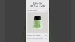 European Art Deco Lights [upl. by Aleen444]