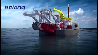 How does the dredger work——The working principle of dredgers is revealed！！！ [upl. by Glad82]