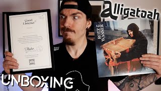 Alligatoah  Rotz amp Wasser Limited Vinyl Bundle  Unboxing [upl. by Airal]