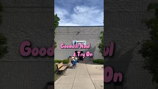 Goodwill Outlets Haul and Try On 🛍 goodwill haul thrifthaul tryon fashion thrift vlog [upl. by Adolphe]