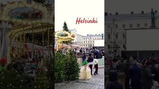 Helsinki Christmas market helsinki travel christmas [upl. by Aciretehs227]