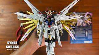 Mighty Strike Freedom Gundam High Grade 1144  ASMR BUILD  Bandai [upl. by Stanly]