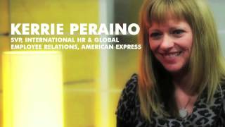 Power Stories of Power Women  Kerrie Peraino SVP International Human Resources American Express [upl. by Jasmin]