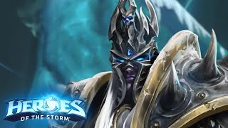 Arthas Frozen Tempest E Build Control IS INSANE  Heroes of the Storm Hots Lich King Gameplay [upl. by Sarkaria32]