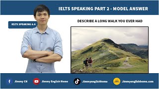 IELTS SPEAKING PART 2  DESCRIBE A LONG WALK YOU EVER HAD [upl. by Frulla]