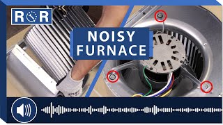 Noisy Furnace  Top 5 Fixes  Repair and Replace [upl. by Nimad]