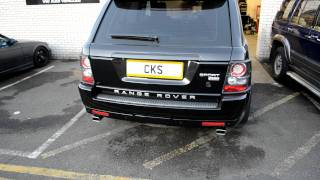 Range Rover TDV8 CKS Sport Exhaust Rear Silencers [upl. by Hose580]