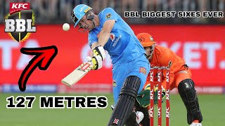 BBL BIGGEST SIXES EVER IN HISTORY [upl. by Christabelle163]