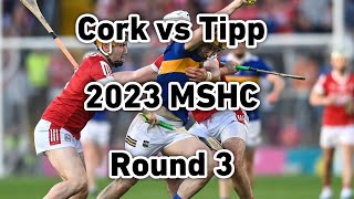 Cork vs Tipperary 2023 Munster Hurling Championship Round Robin [upl. by Acirahs278]