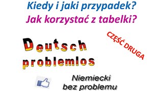 Kiedy jaki przypadek cz 2  Niemiecki bez problemu  Niemiecki dla początkujących [upl. by Manuel302]