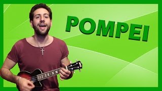 Tutorial Ukulele ➔ quotPompeiiquot  Bastille Accordi Facili ITA [upl. by Sirdna113]