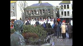 ST PATRICKS DAY PARADE 1995 LETTERKENNY DONEGAL IRELAND [upl. by Nelia712]