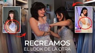 RECREAMOS NUESTROS LOOKS DE QUINCE con mi hermana [upl. by Dielu]